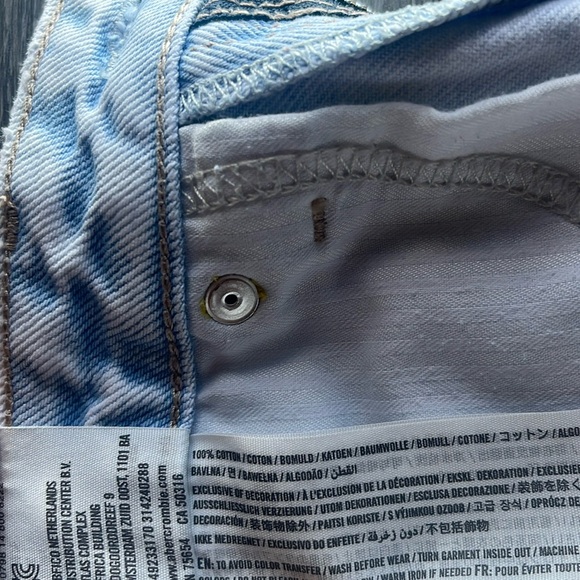 Abercrombie & Fitch Annie High Rise Short ✧ Size 25/0 - Picture 8 of 16